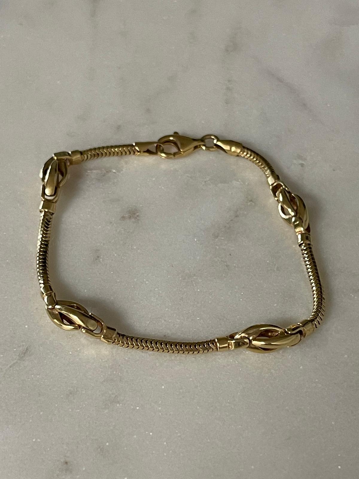 14K Yellow Gold Bracelet