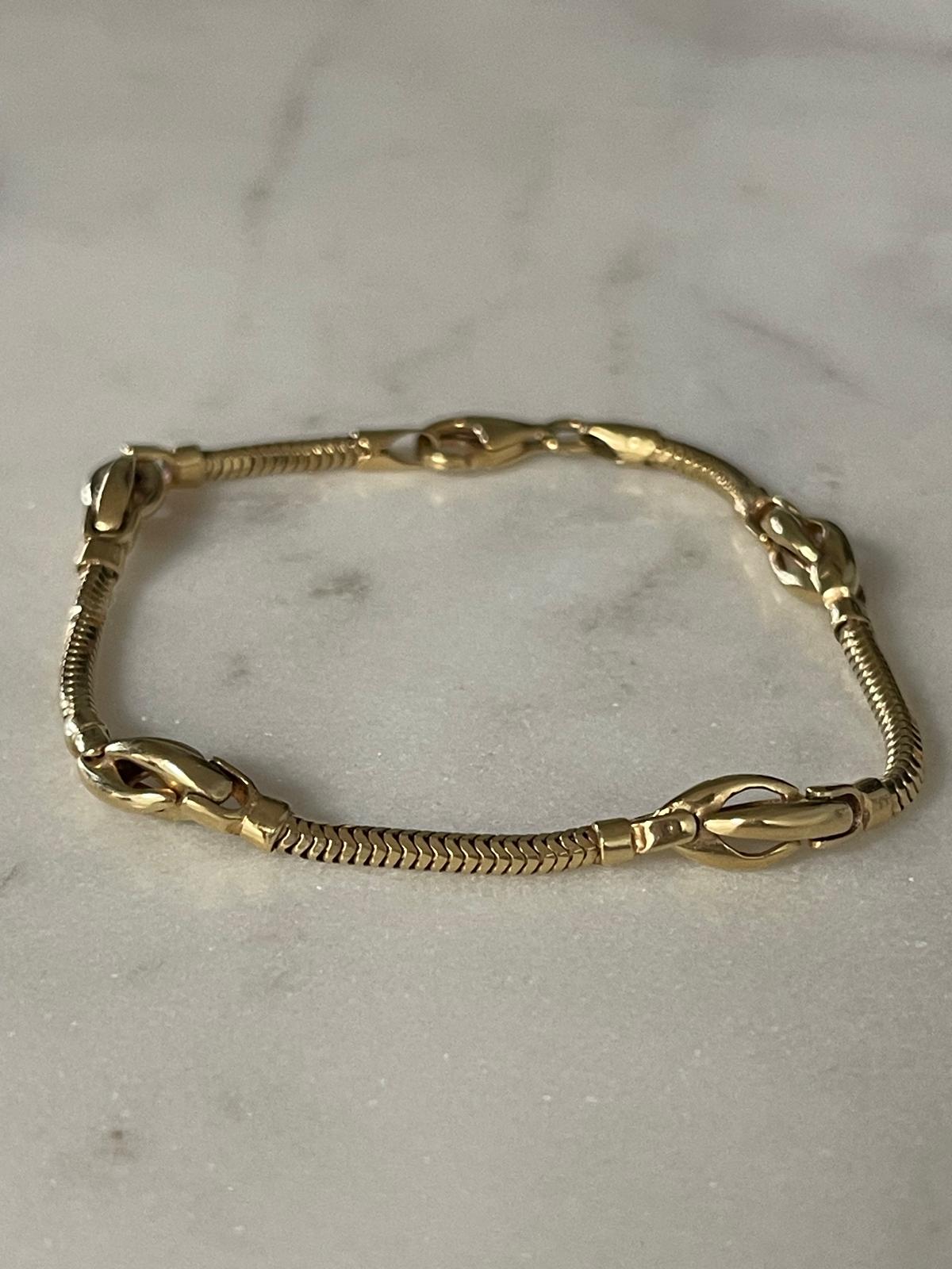 14K Yellow Gold Bracelet